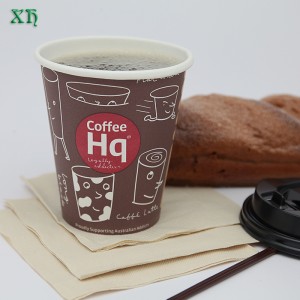 10 온스 갈색 커피 종이컵 종이컵 만드는 법