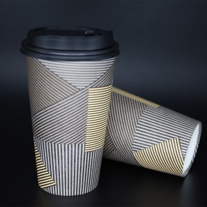 일회용 단일 벽 종이 커피 컵